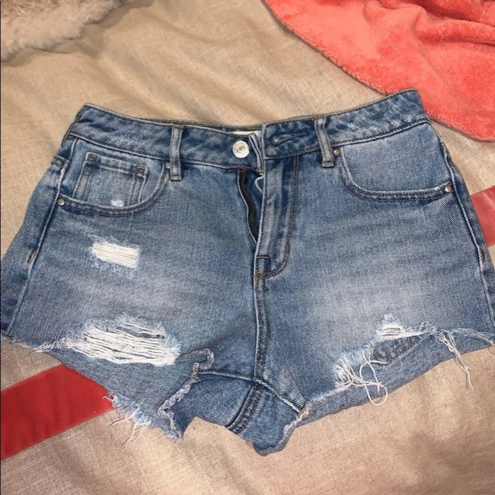 jean shorts